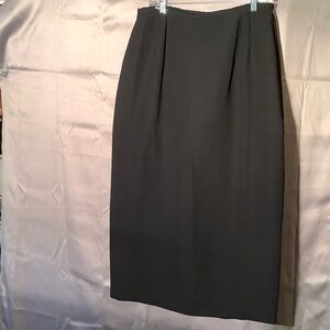 Elegant Black Midi Skirt for Women
